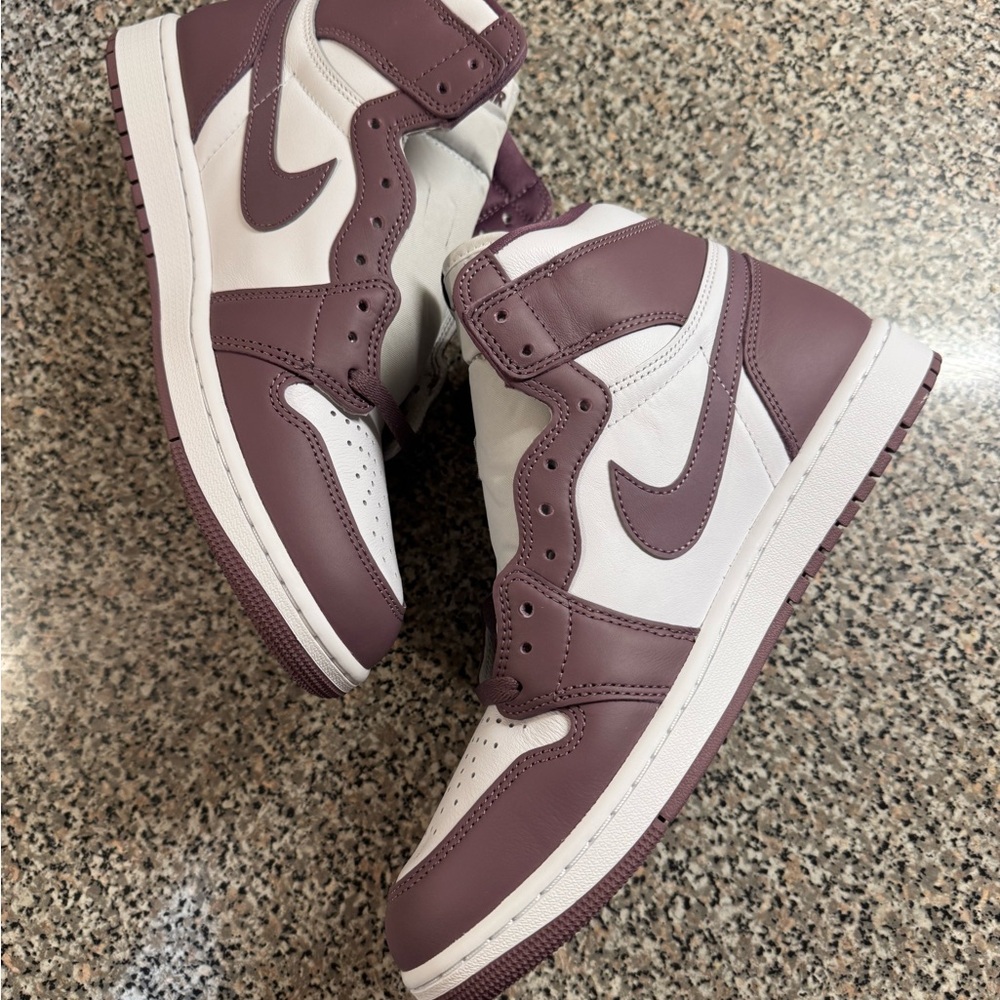 Nike Air Jordan 1 Men's Sizes Retro OG High White/Sky J Mauve DZ5485-105 NEW - Picture 3 of 14